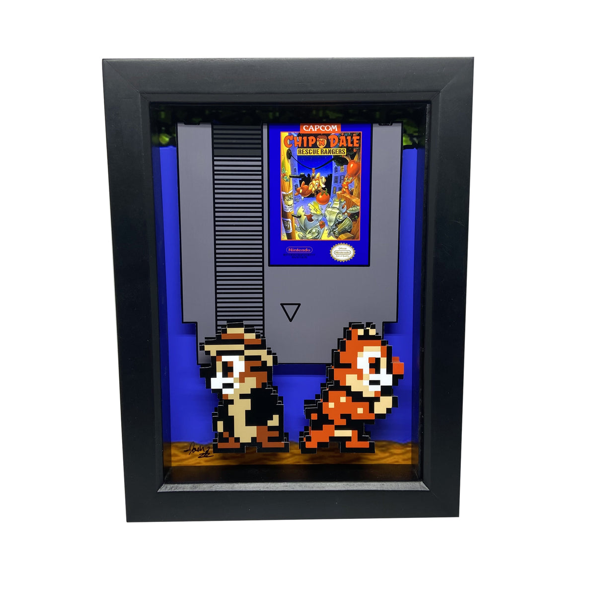 Chip N Dale Rescue Rangers 3D Art – PopsicArt