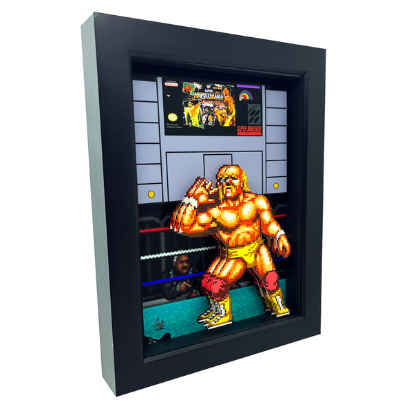 Hulk Hogan SNES 3D Art