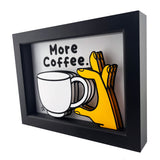 More Coffee 3D Art