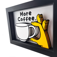 More Coffee 3D Art