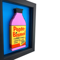 Pepto Bismol 3D Art